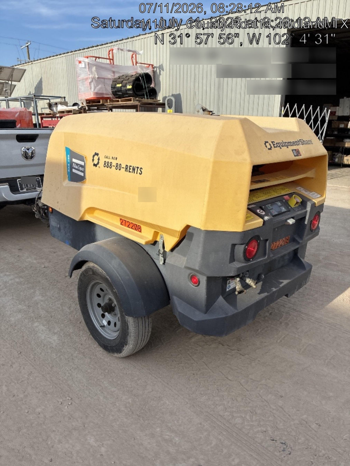 2022 ATLAS COPCO XAS188 CWK