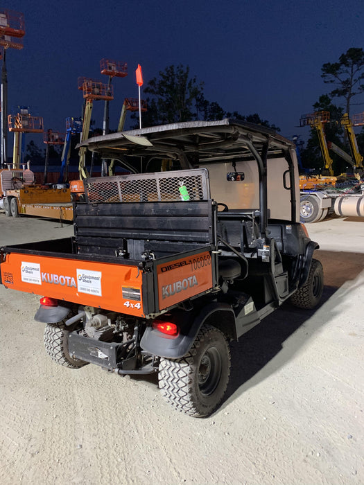 2020 Kubota RTV-X1140W-H Canopy, 4-Seater, Diesel, Windshield Acrylic Clear, Strobe Light, Backup Alarm