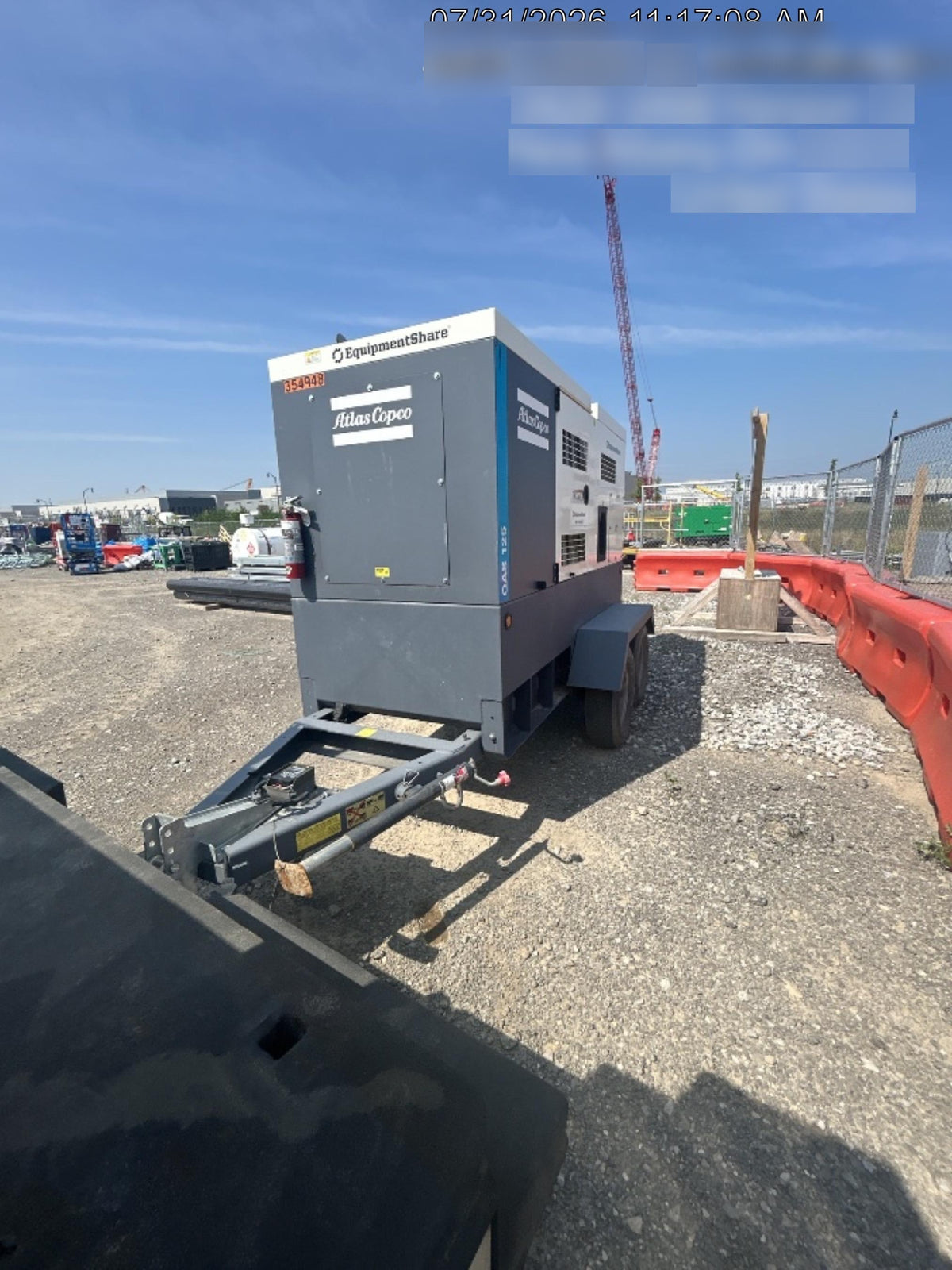2023 ATLAS COPCO QAS 125