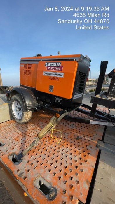 2023 Lincoln Electric LE400 Kubota V1505, Trlr, Cable Rack, Light Kit, ES Decals, T3