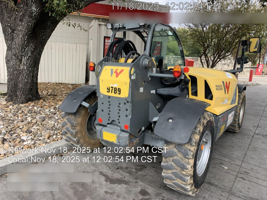 2018 Wacker Neuson TH627 Wacker Neuson TH627 Telehandler w/Canopy, Solid Tires, 48" Carriage and Forks