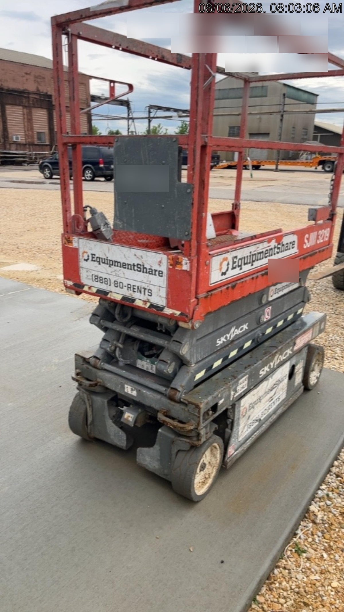 2019 Skyjack SJIII-3219 Standard Options, Trojan Batteries