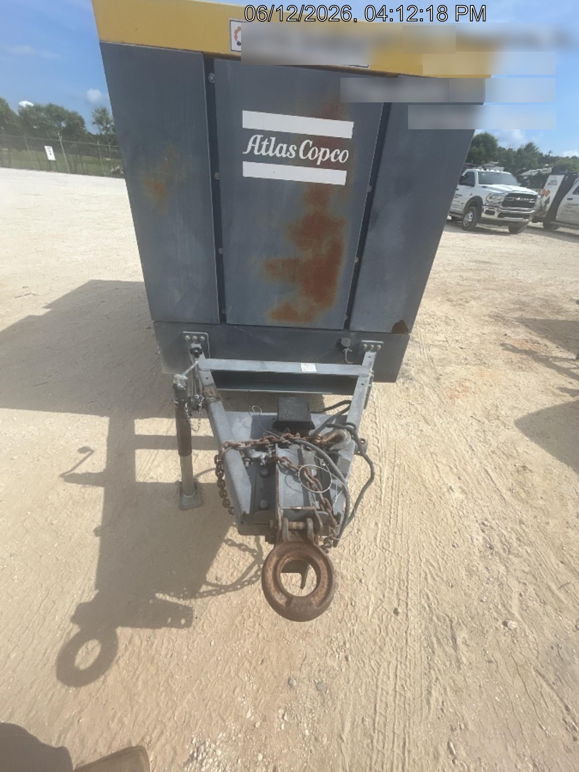 2020 ATLAS COPCO PAS 150 HF CS Enclosed