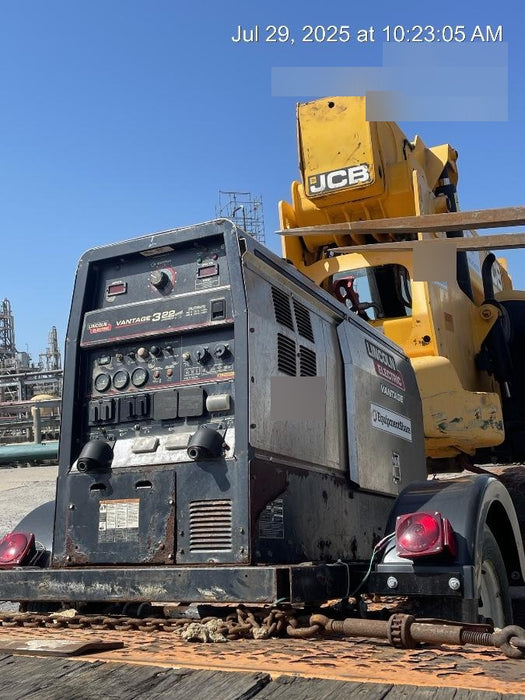 2019 Lincoln Electric Vantage 322 Lincoln Vantage 322 Welder w/Trailer, Light Kit, Cable Rack