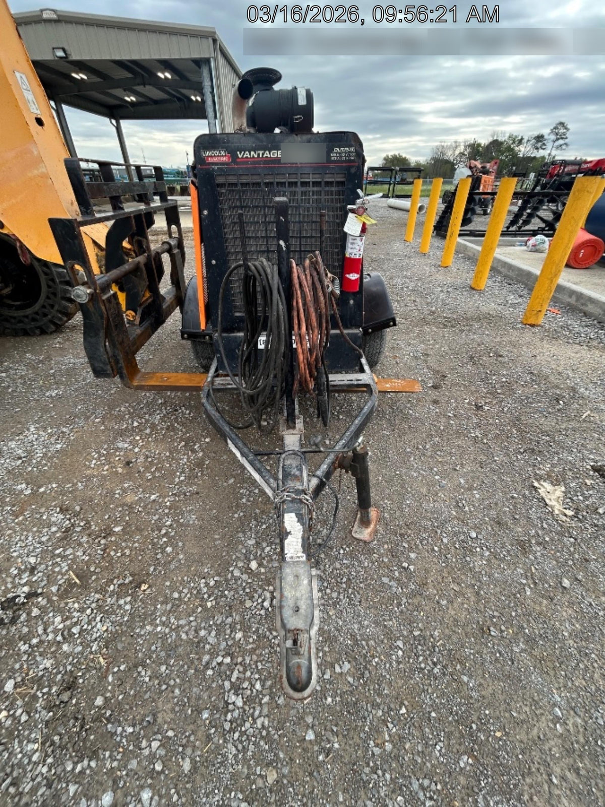2022 Lincoln Electric Vantage 549X Crosslink Technology, Trailer Mounted, ES Decals, T3