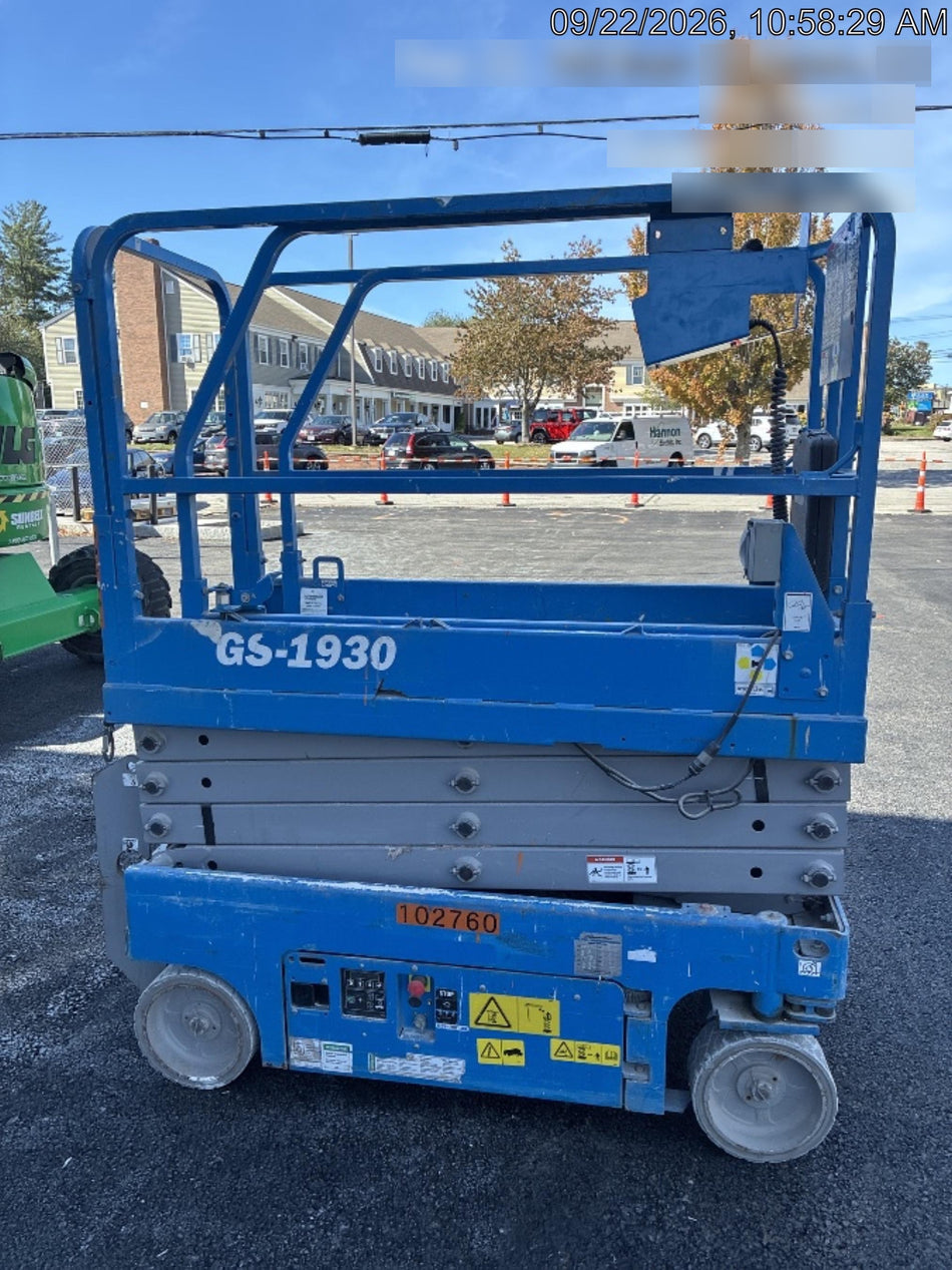2020 Genie GS-1930 Fixed rails with chain entry gate - Pre A92.20