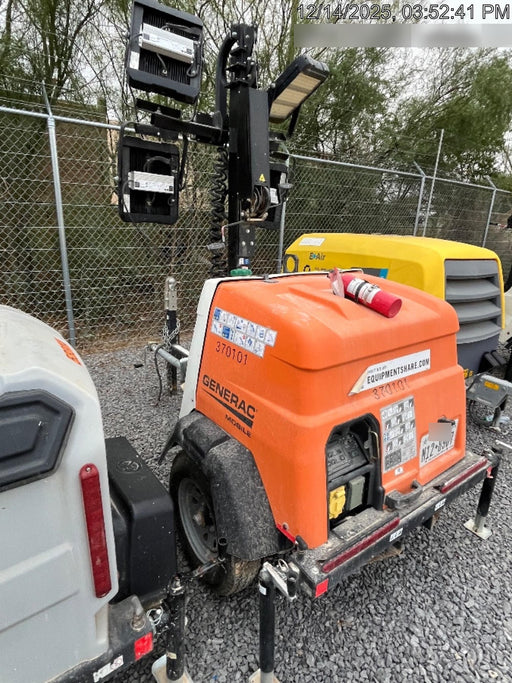 2023 Generac MLT2 Diesel, Flex Switch 120V Input, Powerzone Controller, 
(4) 320W LED Lights, 4kW Generator, 39.9 Gal Fuel Tank, 2" Ball, T3