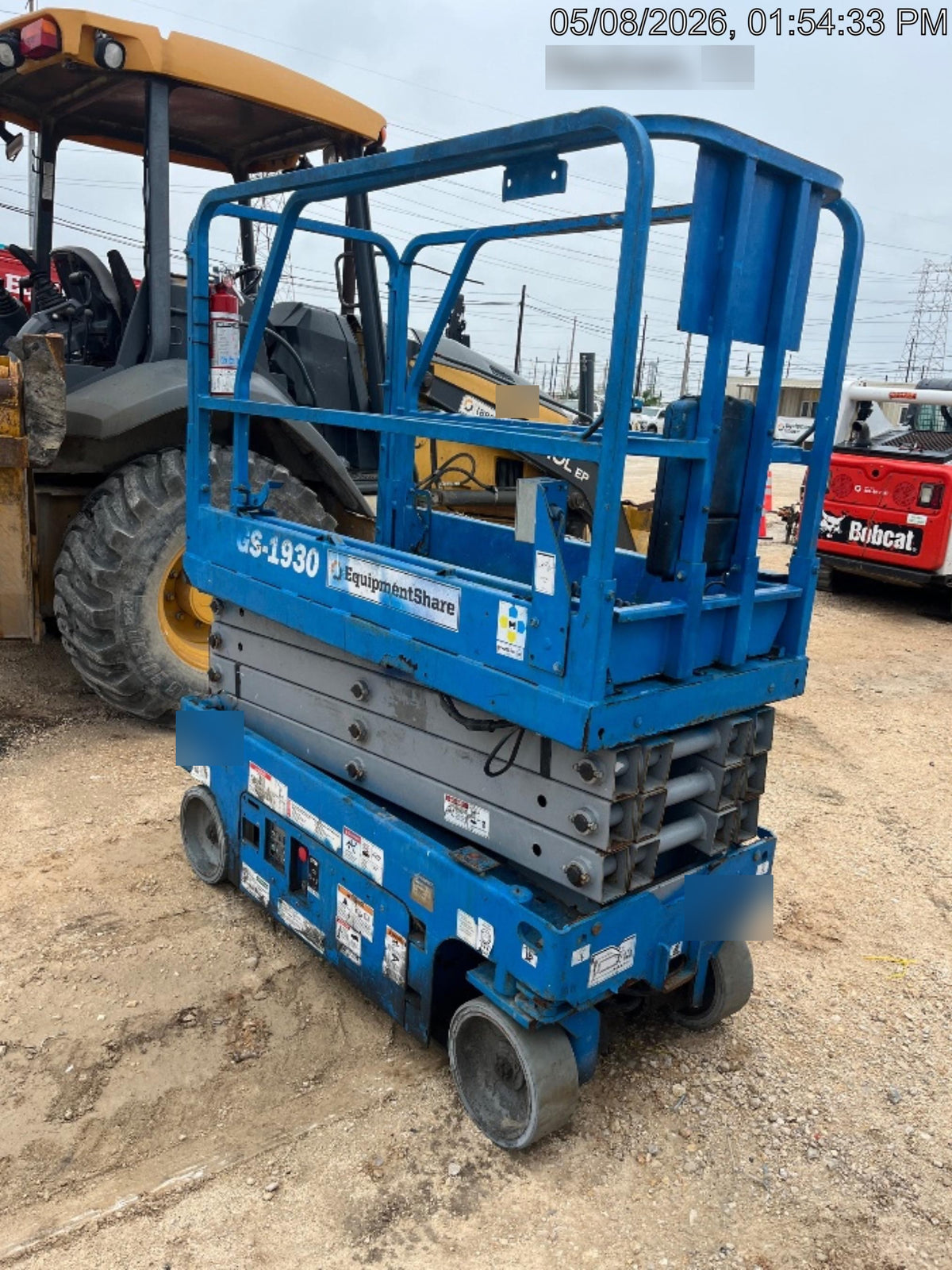 2019 Genie GS-1930 Fixed Rails with Chain Entry