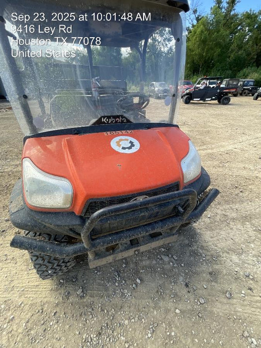 2021 Kubota RTV-X1140W-H Plastic Canopy, Windshield Acrylic Clear, LED Strobe Light, Wire Harness Kit, Back up Alarm