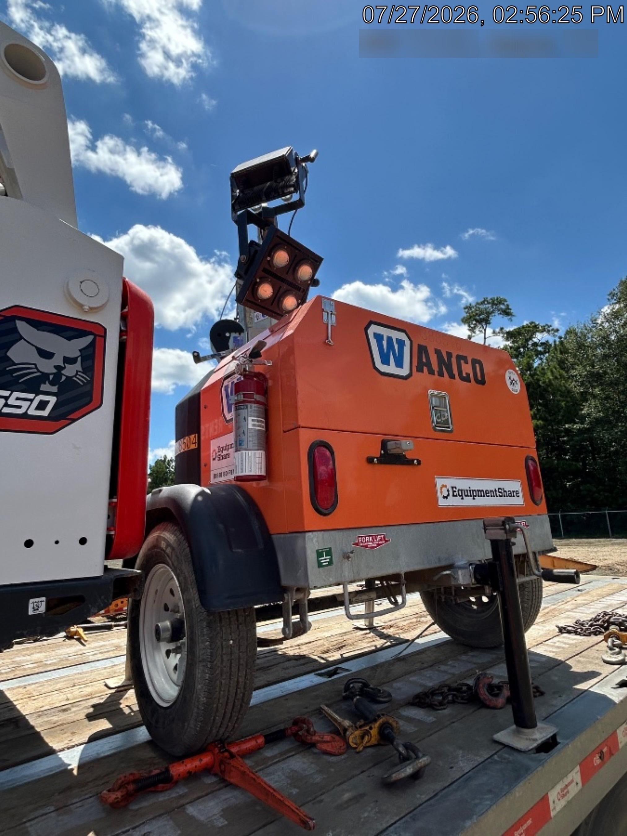 2024 Wanco WLTT-4MM4K Diesel, Deep Sea Controller, Shore Power Plug, Auto Start, (4) 350W LED Floodlights, 4kW Generator, 60 Gal Fuel Tank, 2" Ball, T3
