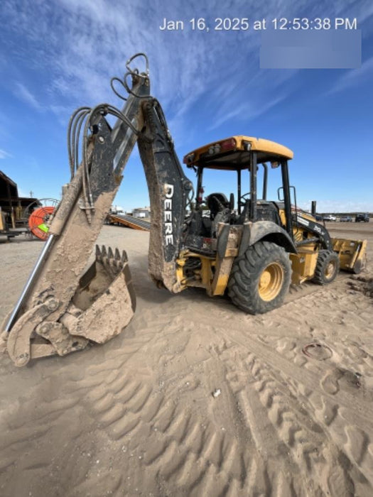2020 John Deere 310LEP - Extendable Stick Canopy, 4WD, Extendable Stick, Pilot Controls, 2 Way Hydraulics, TAG Manual QC