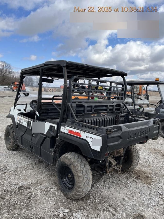 2018 Kawasaki MULE PRO-DX Kawasaki Mule 4x4 Diesel UTV w/Hard Top, Windshield, Beacon, Backup Alarm, ES Keypad/Hardware Installed
