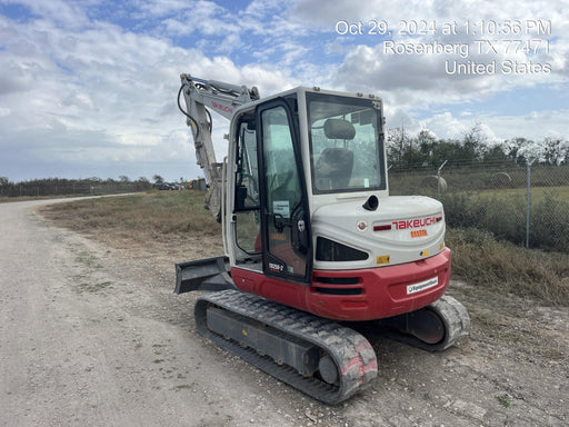 2020 Takeuchi TB250-2C Cab/Heat/Air, Rubber Tracks, Manual TAG QC