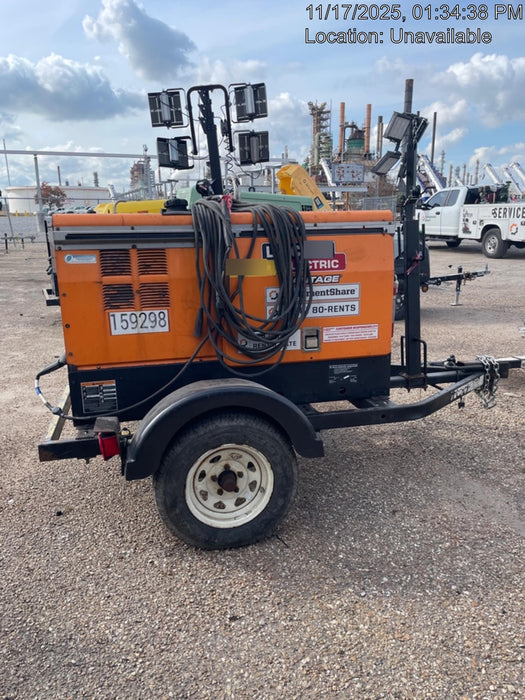 2021 Lincoln Electric Vantage 322 Vantage 322 Ready Pak 3 w/ Decals, ORANGE (includes trailer, cable rack, fender light kit) NO Telematics