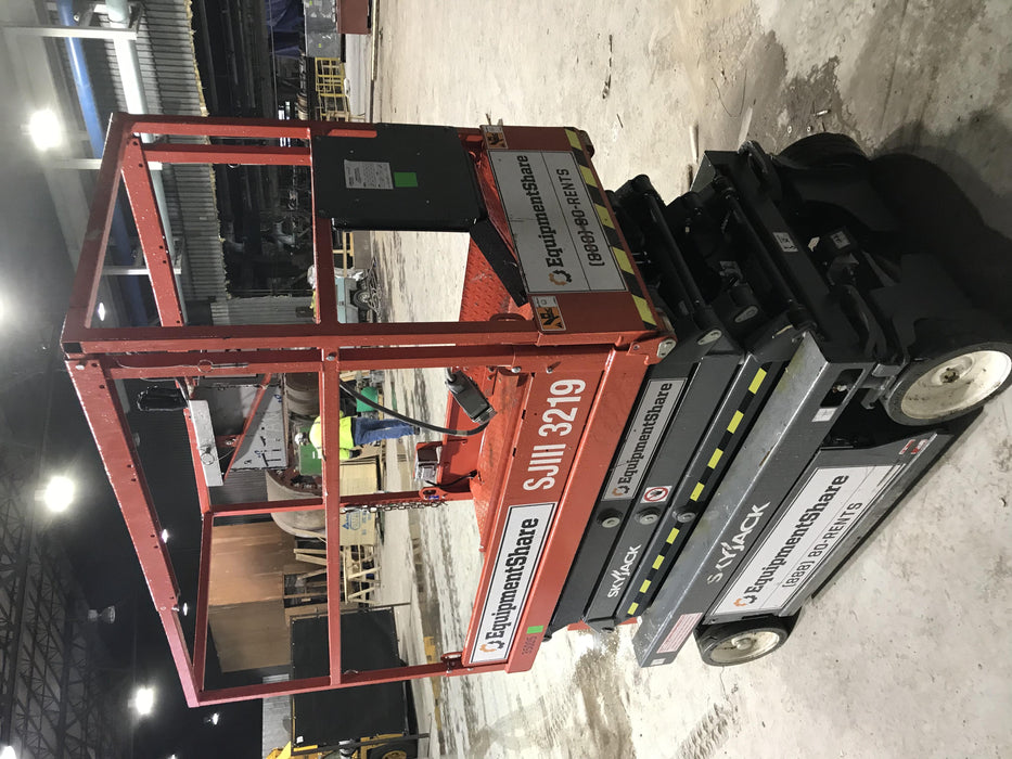 2019 Skyjack SJIII-3219 Standard Options, Trojan Batteries