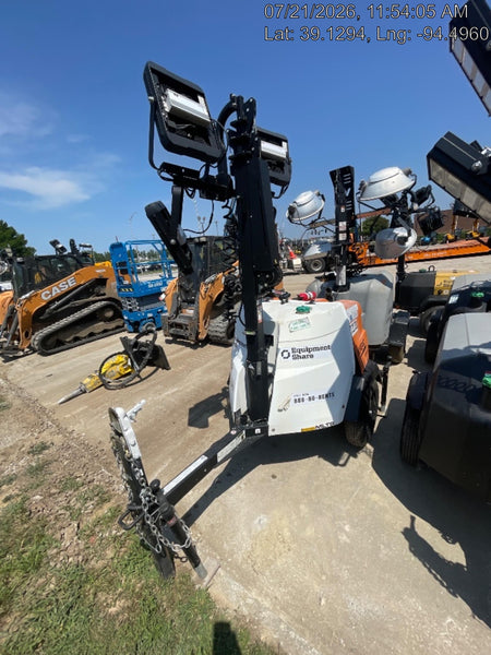 2023 Generac MLT2 Diesel, Flex Switch 120V Input, Powerzone Controller, (4) 320W LED Lights, 4kW Generator, 39.9 Gal Fuel Tank, 2" Ball, T3