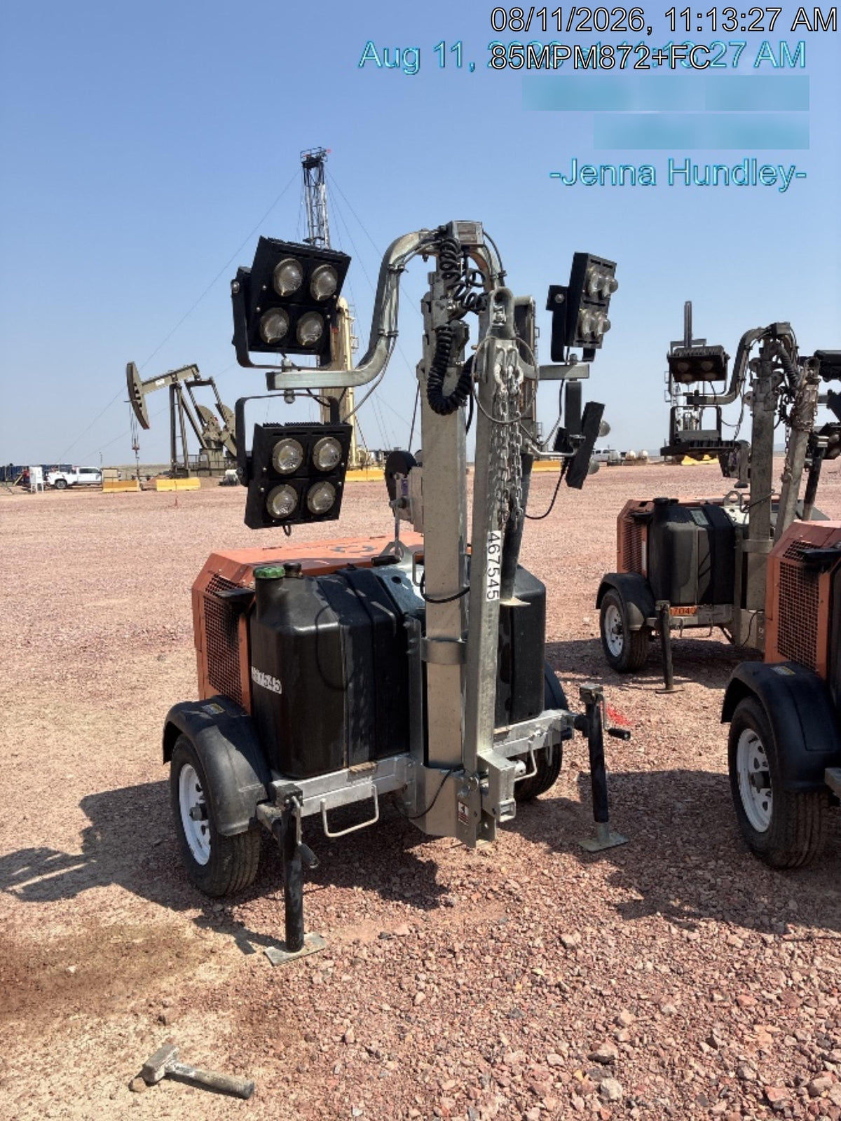 2024 Wanco WLTT-4MM4K Diesel, Deep Sea Controller, Shore Power Plug, Auto Start, (4) 350W LED Floodlights, 4kW Generator, 60 Gal Fuel Tank, 2" Ball, T3