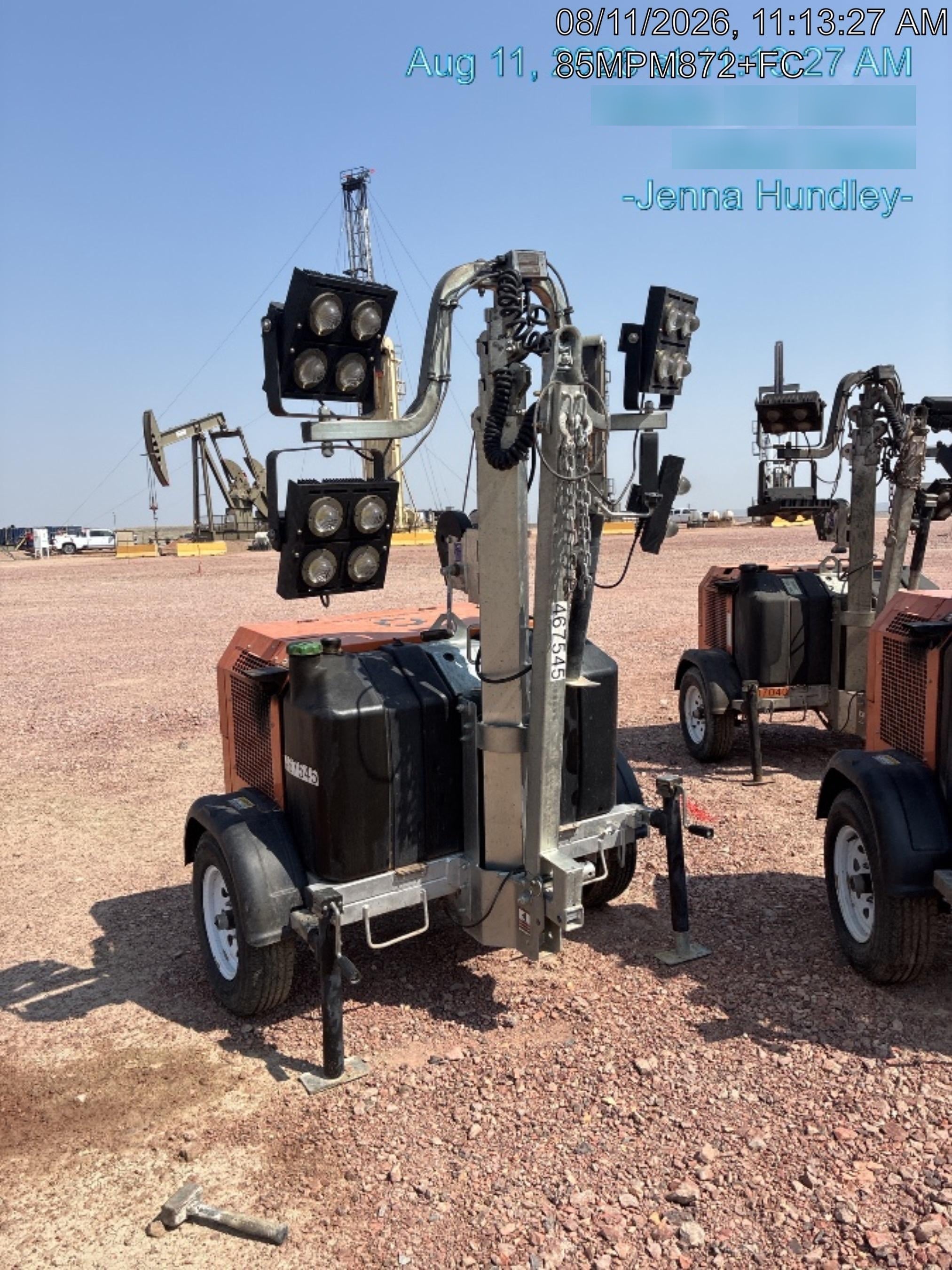 2024 Wanco WLTT-4MM4K Diesel, Deep Sea Controller, Shore Power Plug, Auto Start, (4) 350W LED Floodlights, 4kW Generator, 60 Gal Fuel Tank, 2" Ball, T3