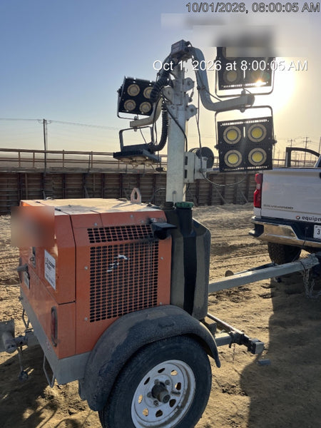 2024 Wanco WLTT-4MM4K Diesel, Deep Sea Controller, Shore Power Plug, Auto Start, (4) 350W LED Floodlights, 4kW Generator, 60 Gal Fuel Tank, 2" Ball, T3