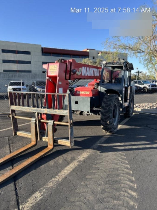 2019 Manitou MTA8044 MTA 8044 - 74 HP T4, Canopy, Worklights/Strobe, Beacon, 66" Carriage, 48" Forks, Solid Tires, Lift Hook, Aux Hydraulics