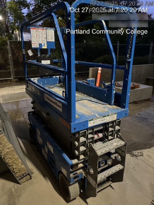 2020 Genie GS-1930 Standard Machine, 800W Inverter