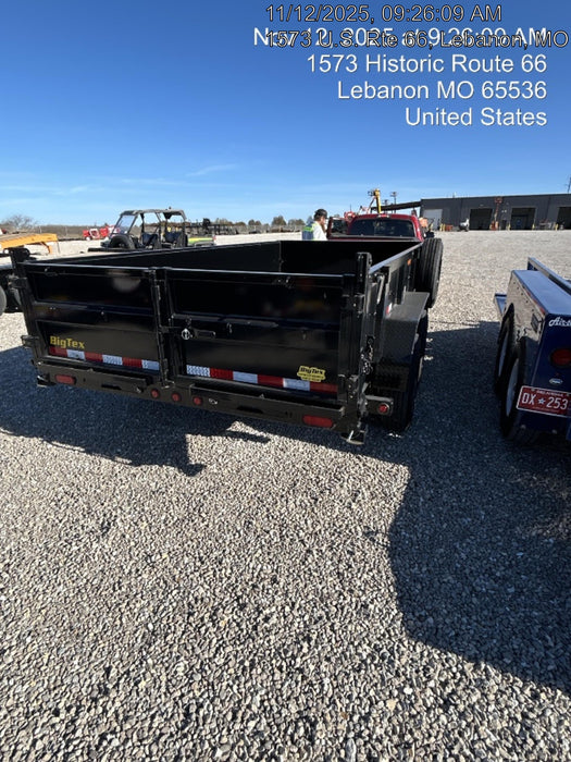 2025 BIG TEX TRAILER 16LP-14BK6SIRPD