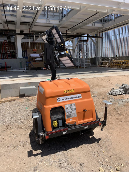 2024 Generac MLT2 Diesel, Flex Switch 120V Input, Powerzone Controller, 
(4) 320W LED Lights, 4kW Generator, 39.9 Gal Fuel Tank, 2" Ball, T3