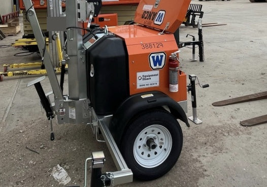 2024 Wanco WLTT-4MM4K Diesel, Deep Sea Controller, Shore Power Plug, Auto Start, (4) 350W LED Floodlights, 4kW Generator, 60 Gal Fuel Tank, 2" Ball, T3