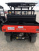 2021 Kubota RTV-X1140W-H Plastic Canopy, Windshield Acrylic Clear, LED Strobe Light, Wire Harness Kit, Back up Alarm