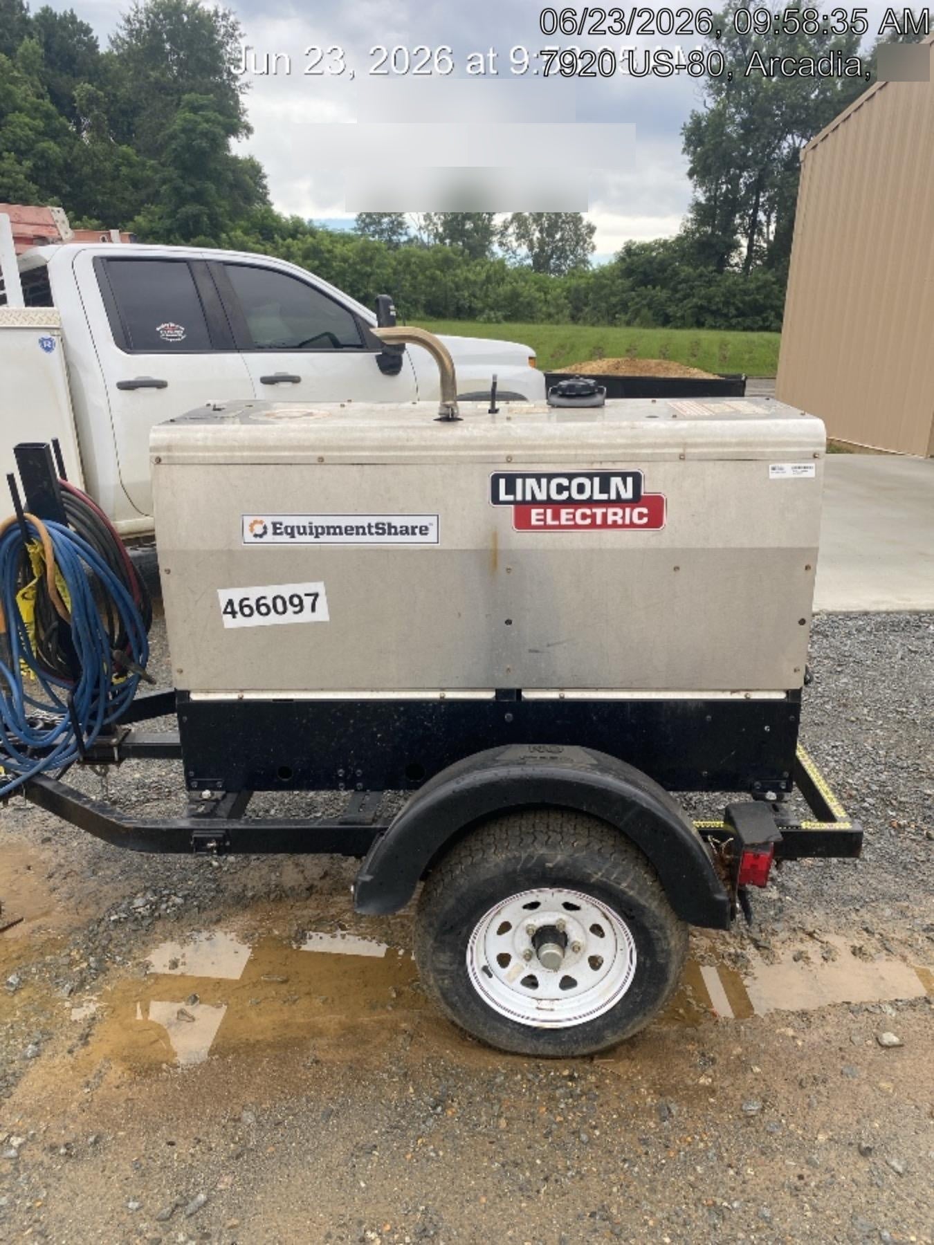 2024 Lincoln Electric LE400 Kubota V1505, Trlr, Cable Rack, Light Kit, ES Decals, T3