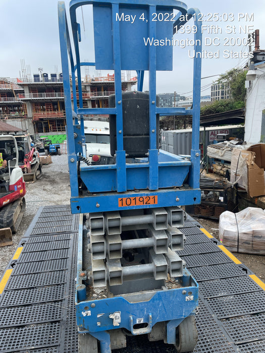 2020 Genie GS-1930 Fixed rails with chain entry gate - Pre A92.20