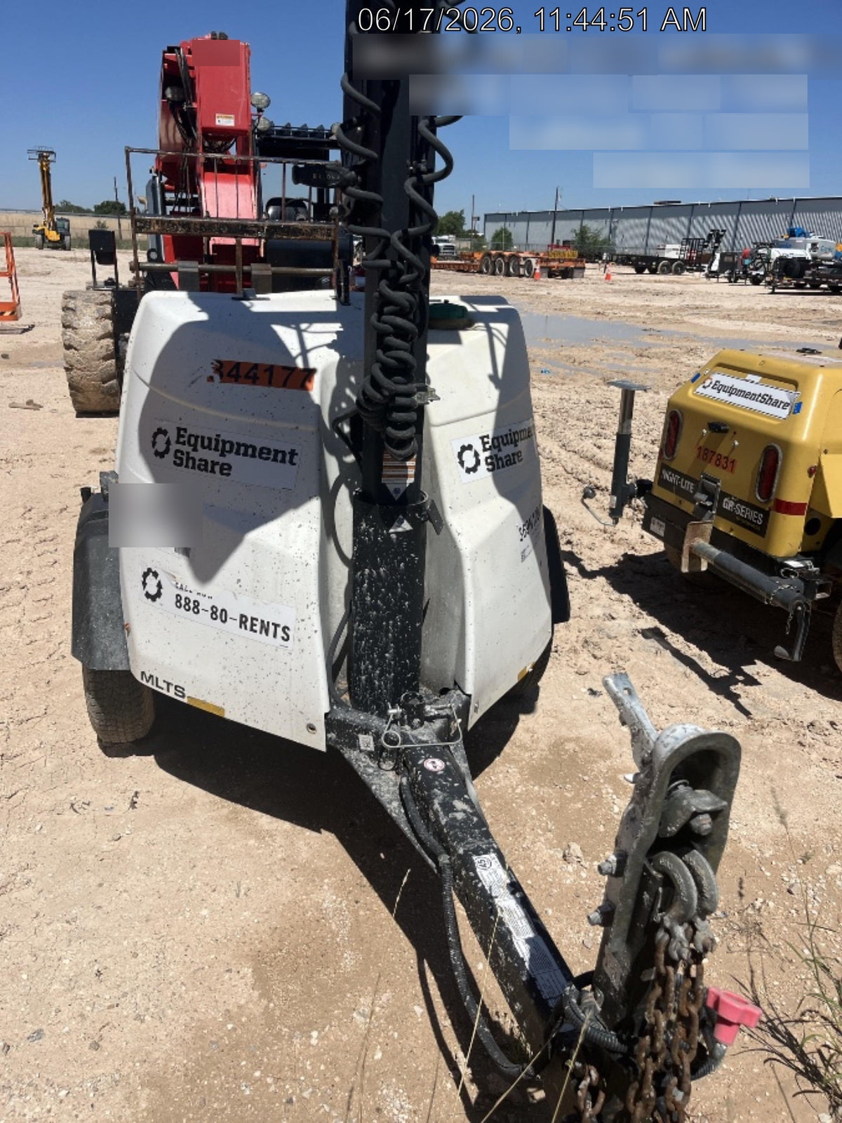 2023 Generac MLT2 Diesel, Flex Switch 120V Input, Powerzone Controller, (4) 320W LED Lights, 4kW Generator, 39.9 Gal Fuel Tank, 2" Ball, T3