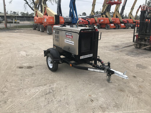 2019 Lincoln Electric Vantage 322 Welder Ready-Pak 3, Two wheel trailer, Fender and Light kit, Cable Rack