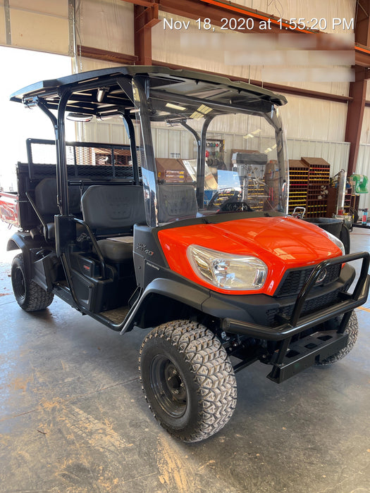 2020 Kubota RTV-X1140W-H Canopy, 4-Seater, Diesel, Windshield Acrylic Clear, LED Strobe, Backup Alarm