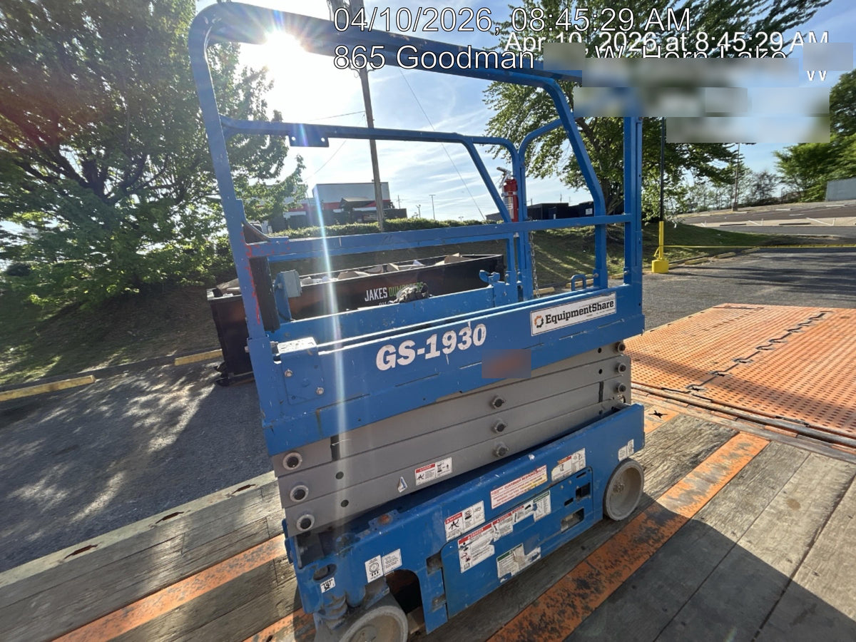 2020 Genie GS-1930 Fixed rails with chain entry gate - Pre A92.20