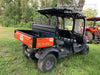2021 Kubota RTV-X1140W-H Plastic Canopy, Windshield Acrylic Clear, LED Strobe Light, Wire Harness Kit, Back up Alarm
