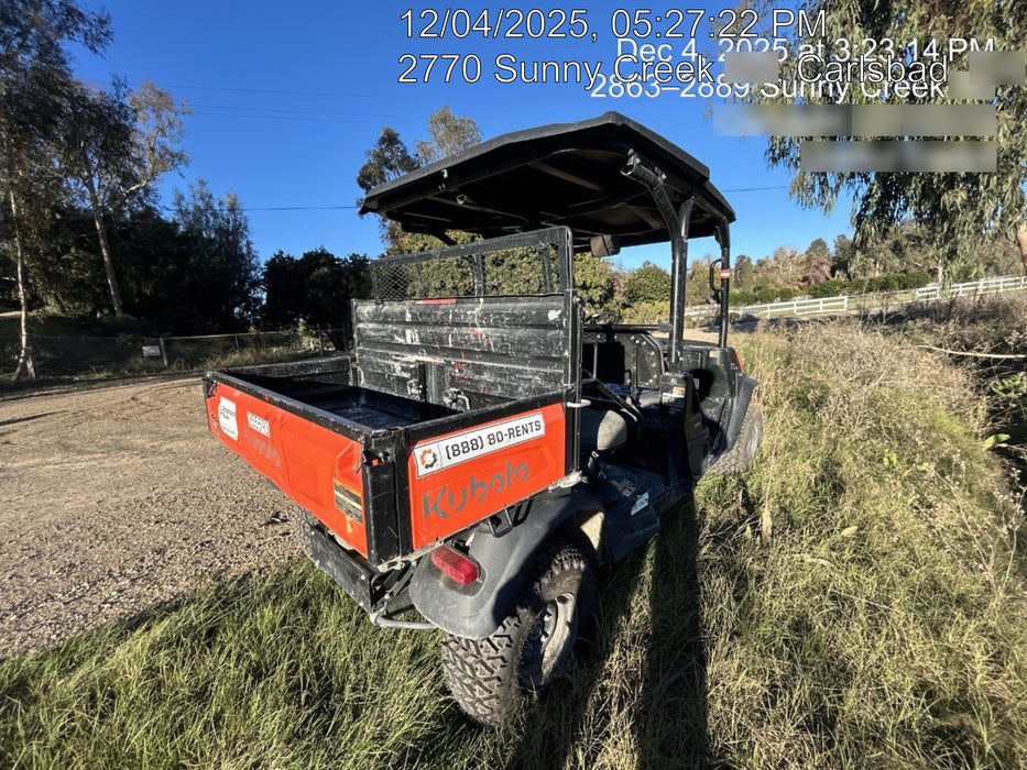 2022 KUBOTA RTV-X1140W-H (Canopy)