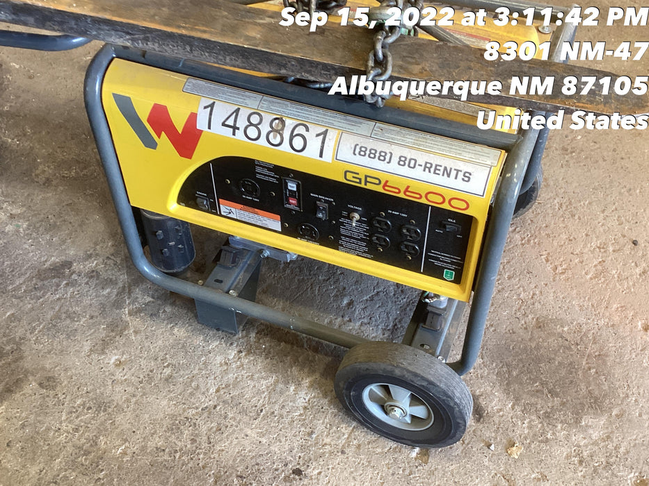 2021 WACKER NEUSON GP6600A