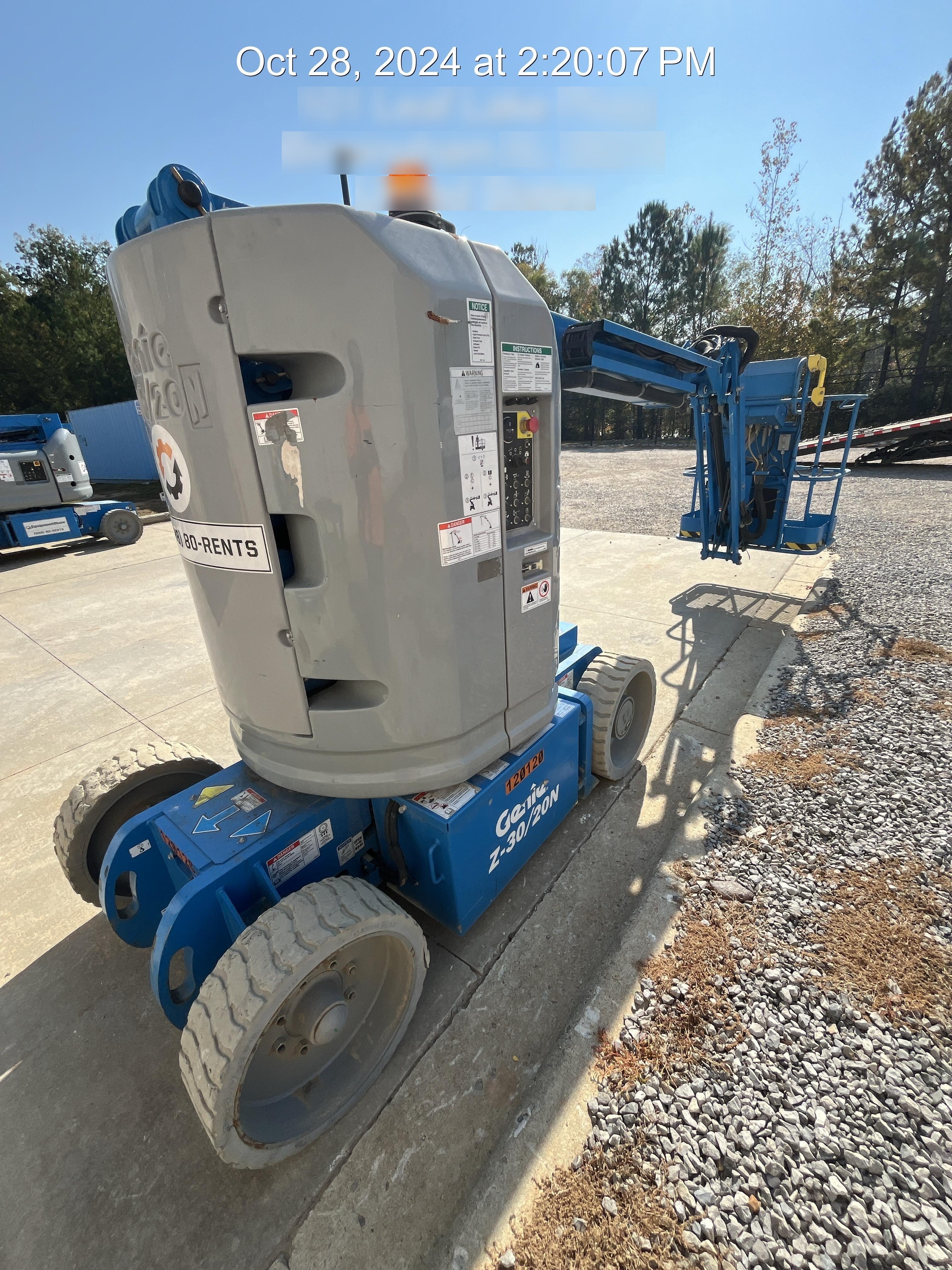 2020 GENIE Z-30/20N RJ