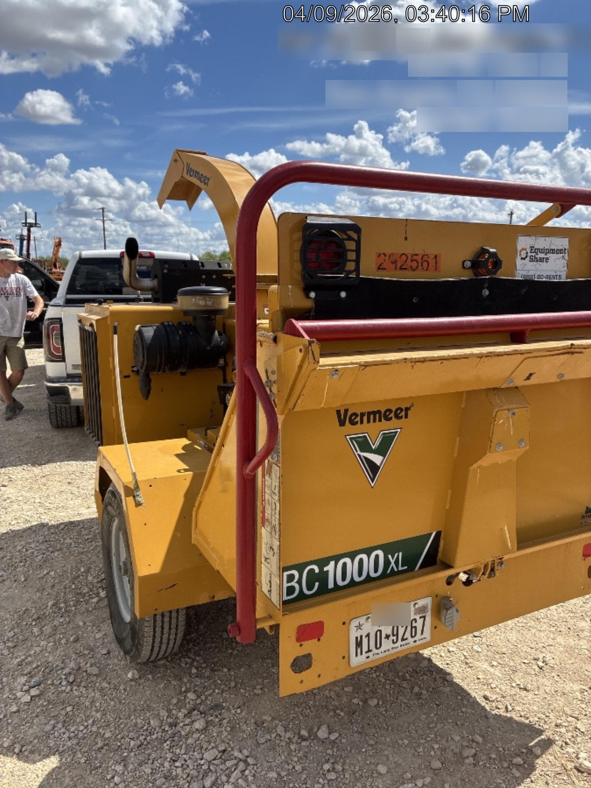 2023 VERMEER BC1000XL Diesel