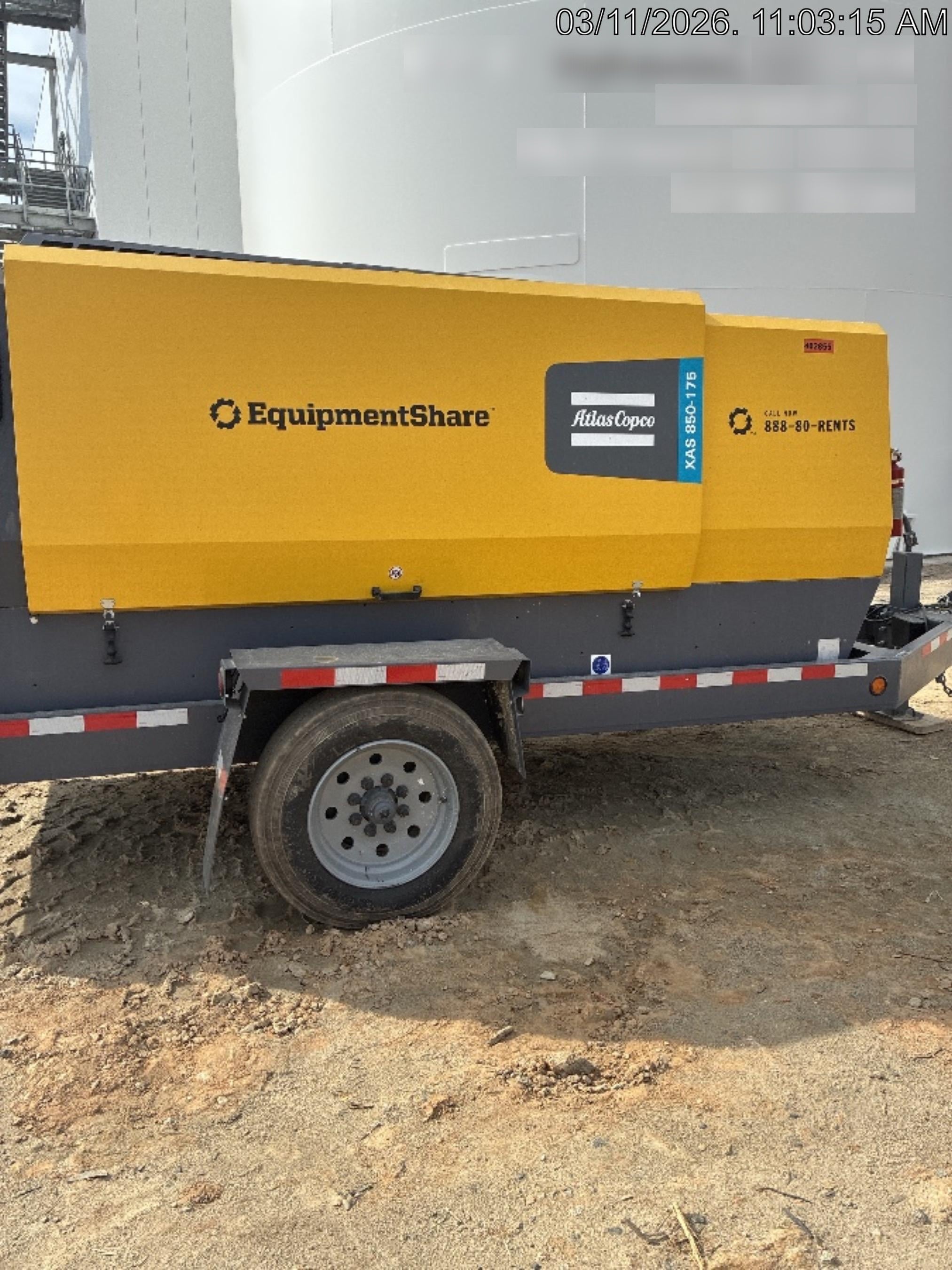 2024 ATLAS COPCO XAS 850