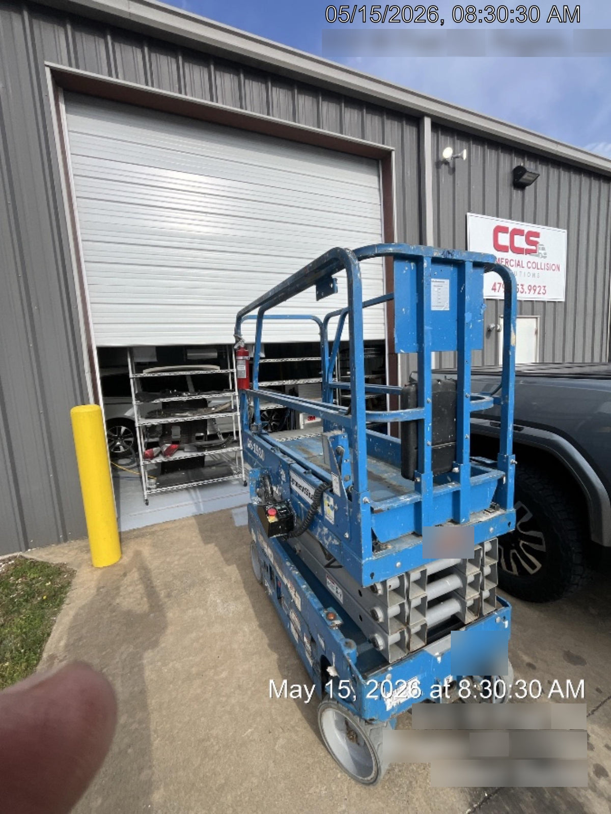 2019 Genie GS-1930 Fixed rails with chain Entry