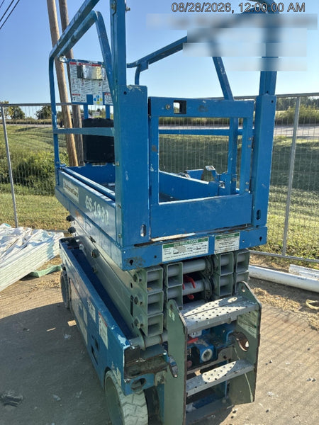 2020 Genie GS-1930 Solid Non Marking Tires, Beacon, Folding rails with half height swing gate