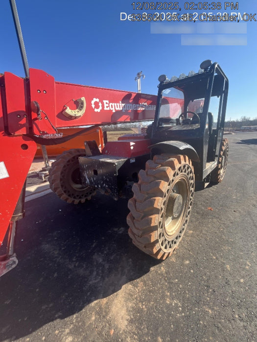 2019 Manitou MTA8044 74hp T4F, Open ROPS, Cab and Boom LED work lights, Auxiliary Hydraulics, Solid Tires, Amber strobe, Lift Hook 66" Carriage, 60" Forks