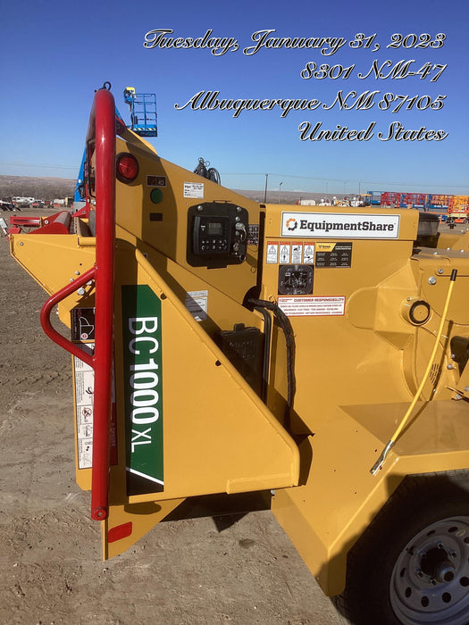 2023 VERMEER BC1000XL Diesel