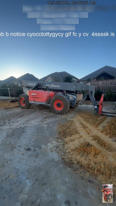 2016 Skyjack SJ1056 TH Skyjack 1056TH