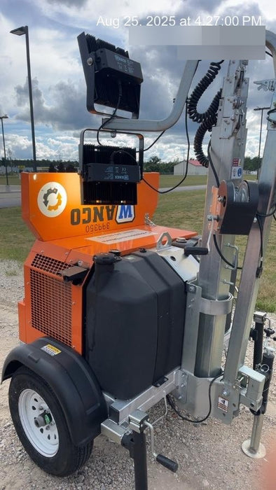 2024 Wanco WLTT-4MM4K Diesel, Deep Sea Controller, Shore Power Plug, Auto Start, (4) 350W LED Floodlights, 4kW Generator, 60 Gal Fuel Tank, 2" Ball, T3