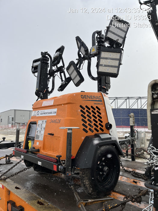 2023 Generac MLT2 Diesel, Flex Switch 120V Input, Powerzone Controller, (4) 320W LED Lights, 4kW Generator, 39.9 Gal Fuel Tank, 2" Ball, T3