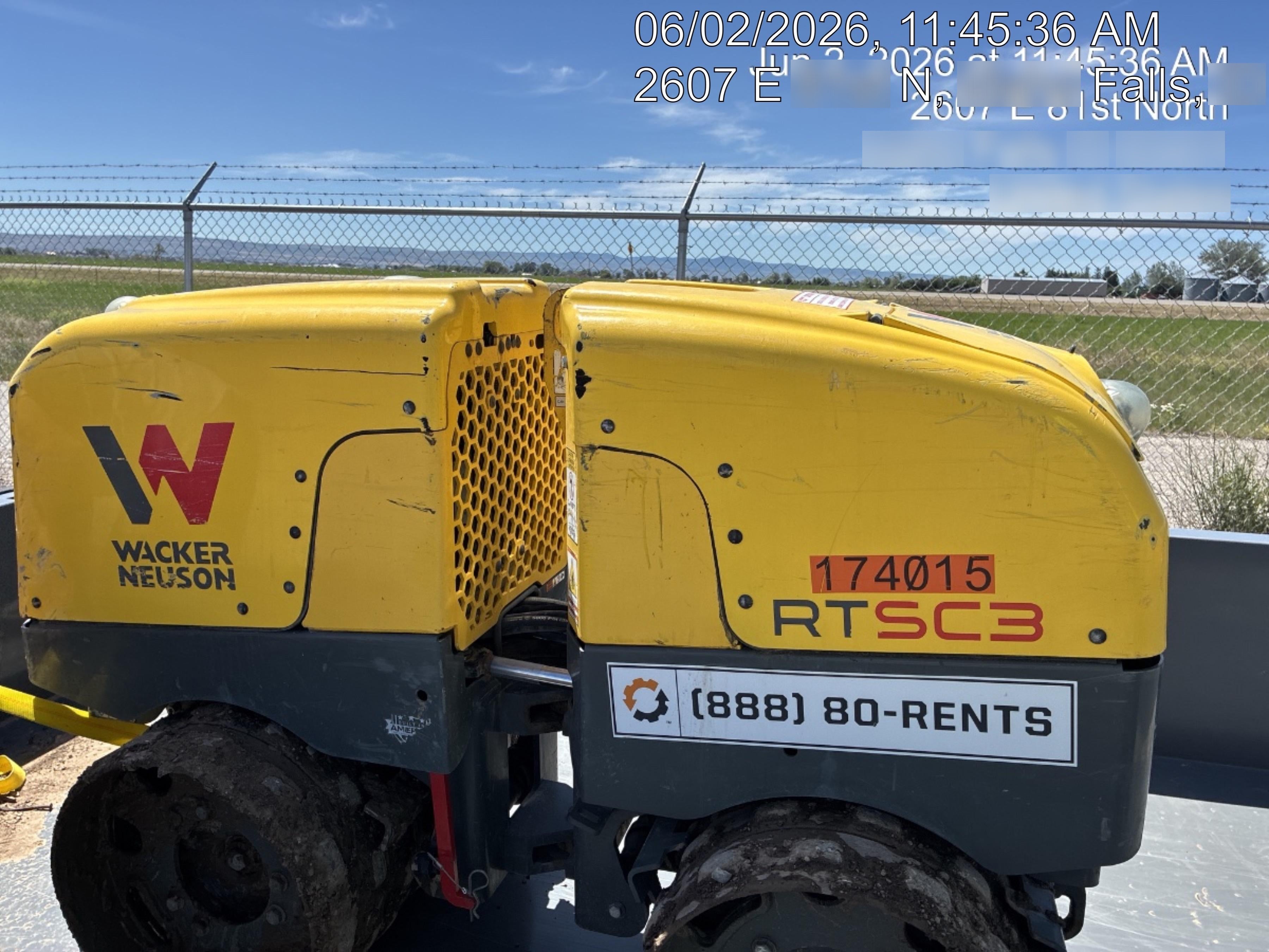 2021 WACKER NEUSON RTLx-SC3
