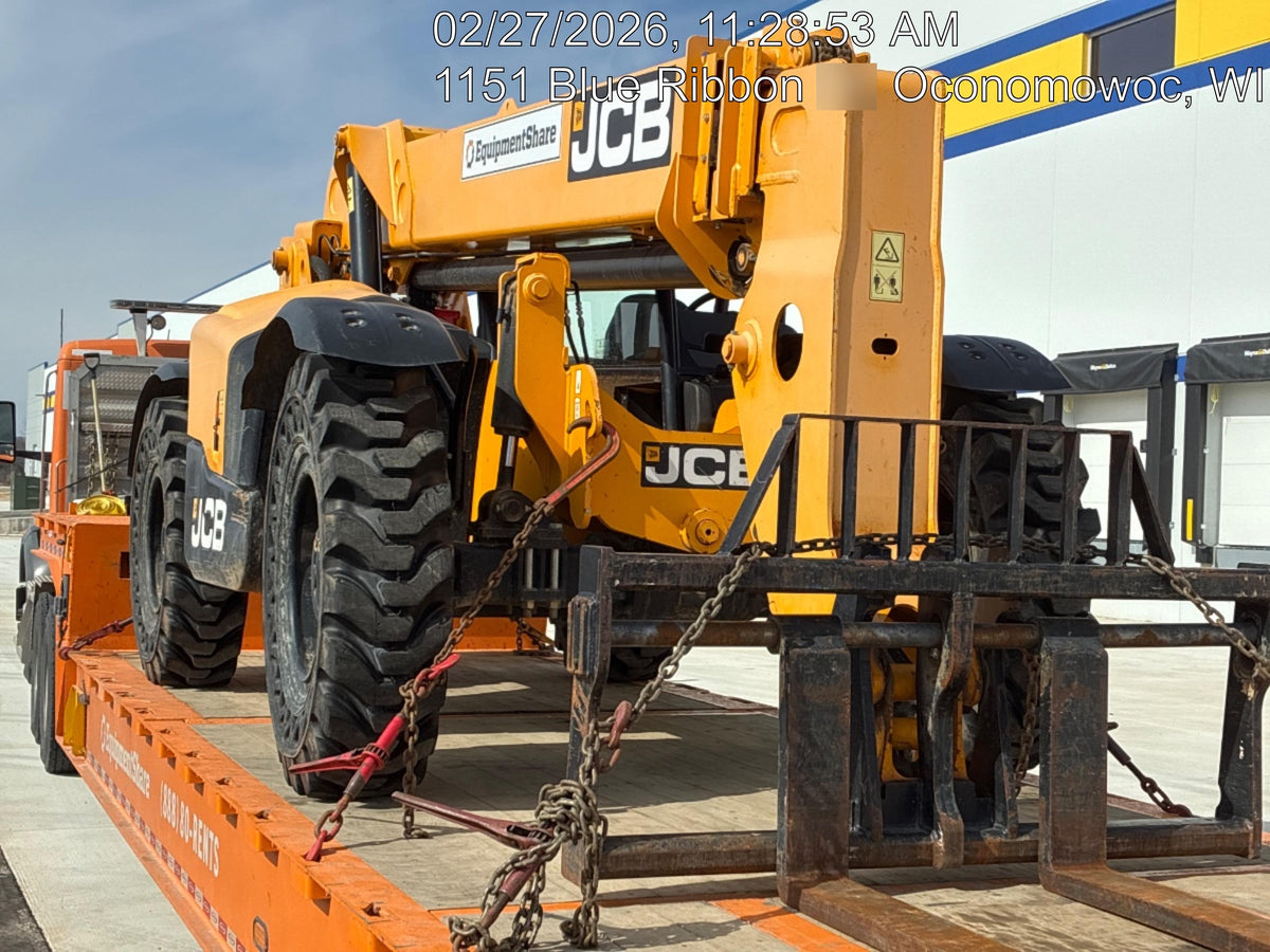 2020 JCB 509-42 Canopy, Solid Tires, Work Lights, Beacon, Aux Hydraulics, Back up Alarm, Lifting Eye, ES Decals